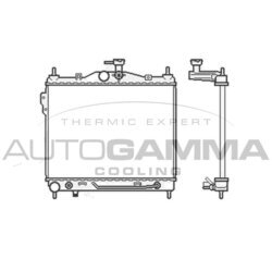 Chladič motora AUTOGAMMA 104076