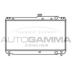 Chladič motora AUTOGAMMA 104669