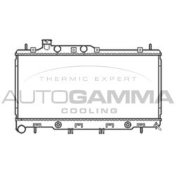 Chladič motora AUTOGAMMA 105055