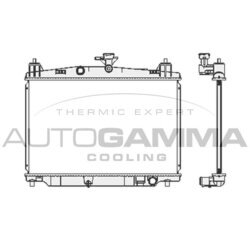 Chladič motora AUTOGAMMA 105164