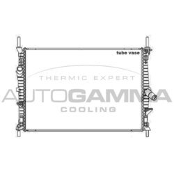 Chladič motora AUTOGAMMA 105590