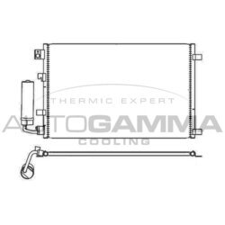 Kondenzátor klimatizácie AUTOGAMMA 105718