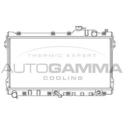 Chladič motora AUTOGAMMA 105755