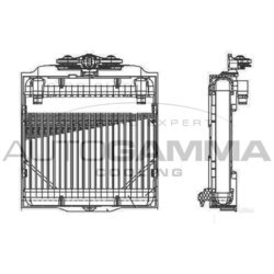 Chladič motorového oleja AUTOGAMMA 105763
