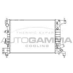 Chladič motora AUTOGAMMA 105936
