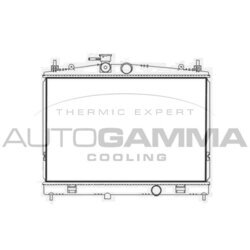 Chladič motora AUTOGAMMA 107727