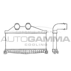 Chladič plniaceho vzduchu AUTOGAMMA 402172