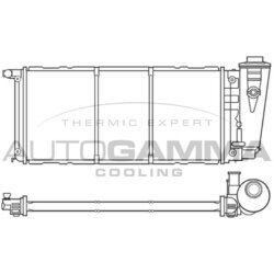 Chladič motora AUTOGAMMA 100079