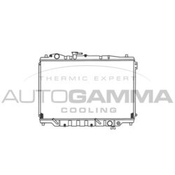 Chladič motora AUTOGAMMA 100502