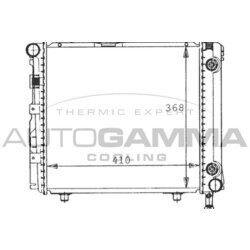 Chladič motora AUTOGAMMA 100542