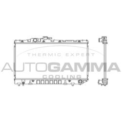 Chladič motora AUTOGAMMA 101011