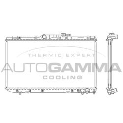 Chladič motora AUTOGAMMA 101271