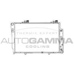 Chladič motora AUTOGAMMA 101320