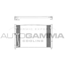 Kondenzátor klimatizácie AUTOGAMMA 102678
