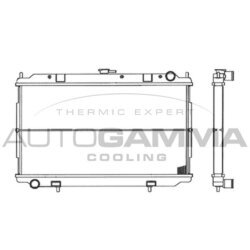 Chladič motora AUTOGAMMA 103050