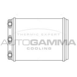 Výmenník tepla vnútorného kúrenia AUTOGAMMA 103446
