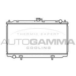 Chladič motora AUTOGAMMA 103502
