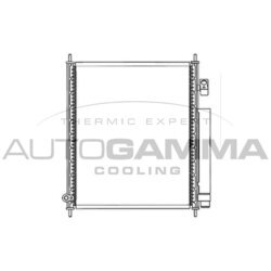 Kondenzátor klimatizácie AUTOGAMMA 103816