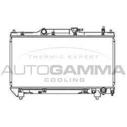 Chladič motora AUTOGAMMA 104194
