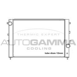 Chladič motora AUTOGAMMA 104664