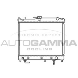 Chladič motora AUTOGAMMA 105654