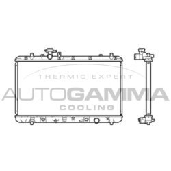 Chladič motora AUTOGAMMA 105698