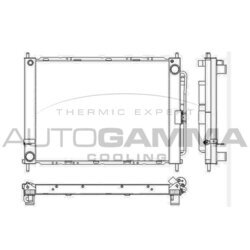 Chladič motora AUTOGAMMA 105902
