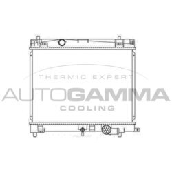 Chladič motora AUTOGAMMA 105907