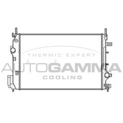 Chladič motora AUTOGAMMA 107052