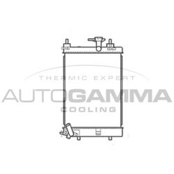 Chladič motora AUTOGAMMA 107207