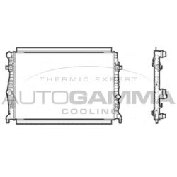 Chladič motora AUTOGAMMA 107238