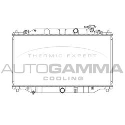 Chladič motora AUTOGAMMA 107350