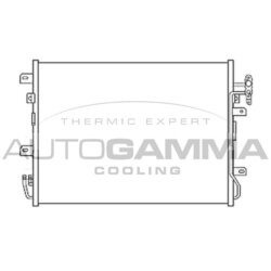 Kondenzátor klimatizácie AUTOGAMMA 107482