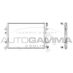 Chladič motora AUTOGAMMA 107595