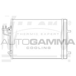 Kondenzátor klimatizácie AUTOGAMMA 107656
