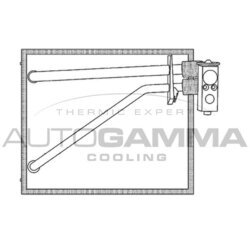 Výparník klimatizácie AUTOGAMMA 112109