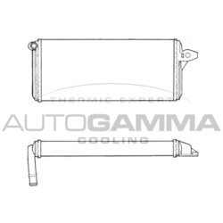 Výmenník tepla vnútorného kúrenia AUTOGAMMA 300971