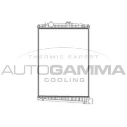 Chladič motora AUTOGAMMA 404630