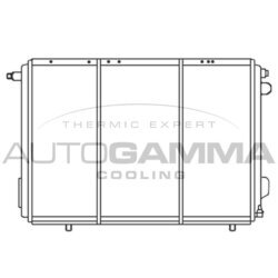 Chladič motora AUTOGAMMA 100034