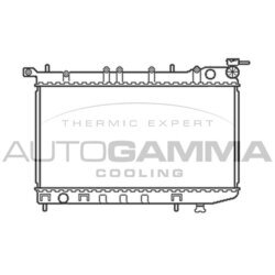 Chladič motora AUTOGAMMA 100649