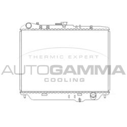 Chladič motora AUTOGAMMA 102127