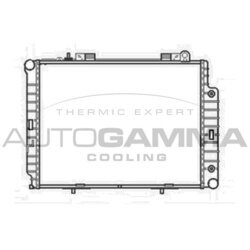 Chladič motora AUTOGAMMA 102151