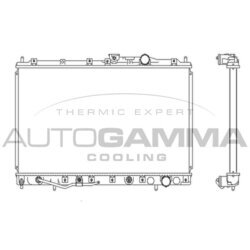 Chladič motora AUTOGAMMA 102175