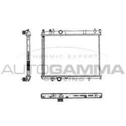 Chladič motora AUTOGAMMA 103568