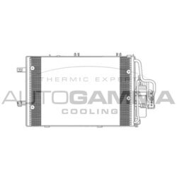 Kondenzátor klimatizácie AUTOGAMMA 103624