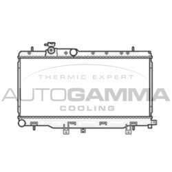 Chladič motora AUTOGAMMA 104105