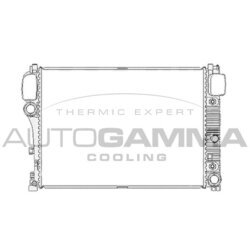 Chladič motora AUTOGAMMA 104538