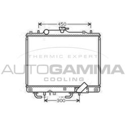Chladič motora AUTOGAMMA 104688