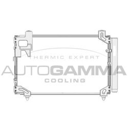 Kondenzátor klimatizácie AUTOGAMMA 104920