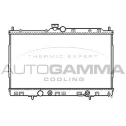 Chladič motora AUTOGAMMA 105052